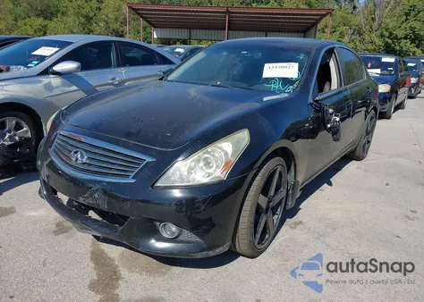 2013 Infiniti G37 Journey z USA, uszkodzony, nr VIN JN1CV6AP9DM306774
